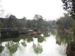 River flowing through the Calm Garden