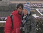 Sonya and myself at the Qin tomb