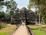 The long causeway entrance leading to Baphuon Temple