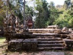 The walkway leading to Preah Palilay Temple