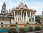 The new Buddha Temple at Phnom Ek