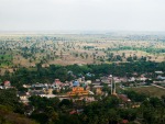View from Phnom Sapeau hill looking towards Battambang