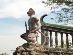 Monkey statue found at Phnom Sapeau Temple