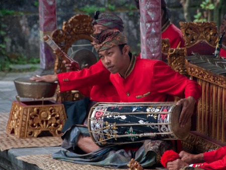 Traditional Balinese musical instruments