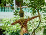 Archer at the surrounds of Wat Pipetharam