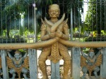 The gates of Wat Kamphaeng