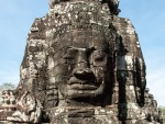 Smiling face at Bayon temple