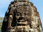 Smiling face at Bayon temple