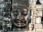 Iconic Cambodia smiling face