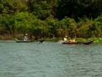 Boats on Stoeng Sangke river