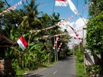 Indonesian flags ready for Independence Day