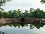 Looking over the four pools at Neak Pean