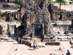 Looking down towards the entrance of Pre Rup