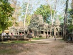 The western entrance of Ta Prohm