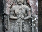 Bas-relief of a Dvarapala Statue
