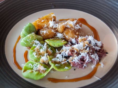 Traditional Indonesian sweets for breakfast