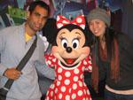 Sonya and Travis with Minnie Mouse