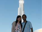 Sonya and Travis and the Burj