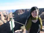 Sonya and the Grand Canyon West Rim