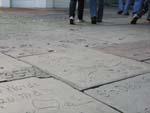 Graumans Chinese Theatre handprints, footprints and autographs 