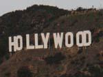 The famous Hollywood Sign