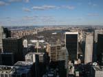 View from top of Rockefeller Plaza