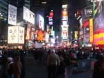 More of Times Square at night
