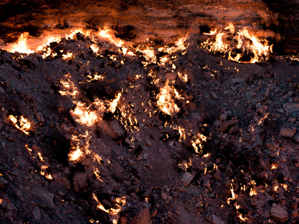 Derweze Gas Crater The Gateway To Hell Sonya And Travis