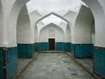 Inside the Guri Amir Mausoleum hallway