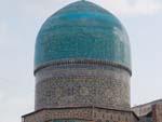 Turquoise dome of the Tilla-Kari (Gold-Covered) Medressa