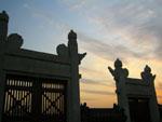 Sunset at the Temple of Heaven