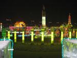 Ice sculptures at Harbin Ice and Snow World