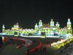 Ice sculptures at Harbin Ice and Snow World