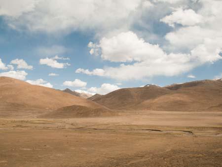 Scenery on the Qinghai to Tibet Railway