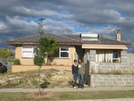 Sonya and Travis's first home