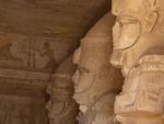 Ramesses II as Osiris statues
