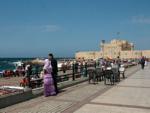 Eastern harbor with the Citadel of Qaitbay in the background