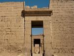 Medinet Habu Temple - Second Pylon with inner Terrace visible