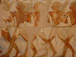 Hatshepsuts Temple - Hathor Chapel Festival scene