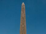 Sonya at the obelisk of Thutmose I