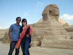 Sonya and Travis at the Sphinx