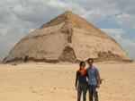 Sonya and Travis at the Bent Pyramid