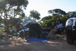 Our camp at Eucla