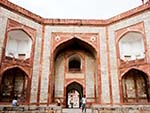 The main gate of Humayun's Tomb