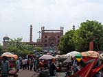 Bazaars surrounding the Jama Masjid
