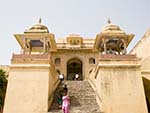 Stairway from the Jaleb Chowk leads into the main palace grounds