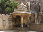 The first water tank at the Monkey Temple
