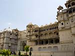 Front Side of the City Palace Udaipur