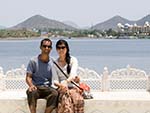 Sonya and Travis at Jag Mandir Palace
