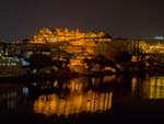 Udaipur City Palace at night